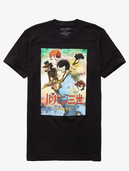 lupin the third shirt